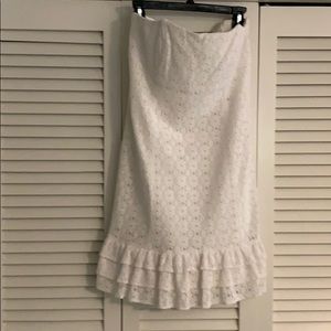 Lilly Pulitzer strapless dress